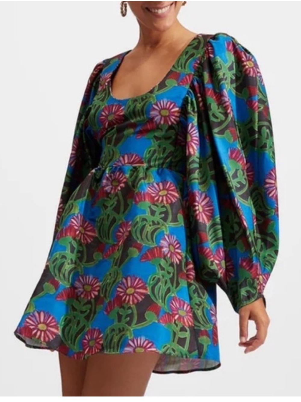 La DoubleJ Gerber Multicolor Floral Dolly Dress size S